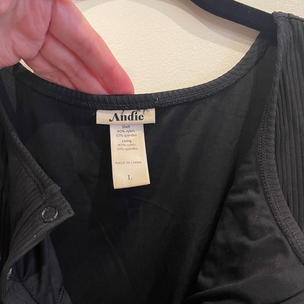 Andie, The Malibu One Piece (ribbed)